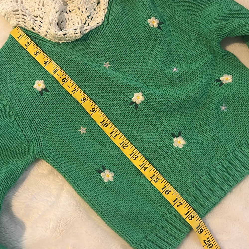 ZARA Embroidered Knit Sweater - Picture 9 of 10